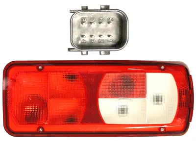 Vignal 7 funkcijų galinis žibintas dešinysis sunkvežimiams DAF, 160mm tvirtinimo tarpas