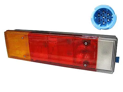 Renault 5 Funkcijų Galinis Žibintas (Kairės Pusės) su Numerio Apšvietimu, BA15s jungtimi, 464x130x83mm