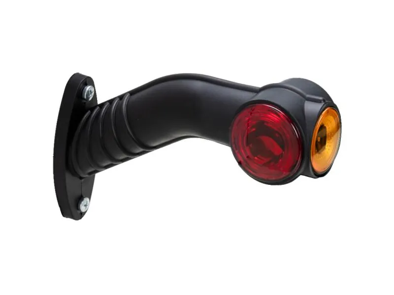 PROPLAST LED šoninis gabaritinis žibintas - guminė rankena, 12-24V, su reflektoriumi, ADR sertifikuotas