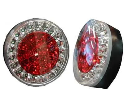 LED Rūko/Atbulinės Eigos Žibintas su PG Įsiskverbimu, 12-30V, 140mm, Universalus Tvirtinimas