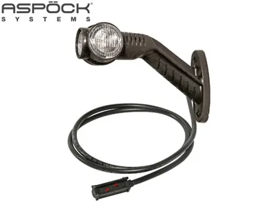 ASPöCK LED Šoninis Gabaritinis Žibintas su Gumine Rankena, 24V, ADR Patvirtintas