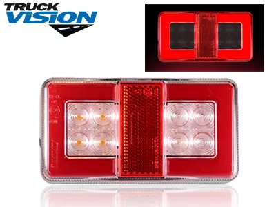 TRUCKVISION LED-Tail light su Neon Effect - galinis žibintas su 12-24V įtampa, ECE patvirtinimu