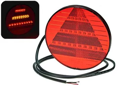 Proplast Kombinuotas LED galinis žibintas, ypač žemo profilio, ECE, ADR, 12-24V, IP6K9K