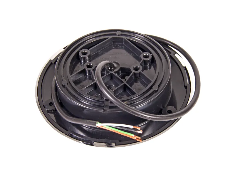 Universalus 24V LED galinis žibintas - Stabdymo, posūkių rodymo funkcija su chromuotu korpusu (SKU: 1608-6769) - Attēls 2