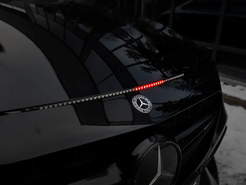 NIGHT RIDER TUNING LIGHT Raudonos spalvos LED automobilių tuning juosta 60cm 12V - Attēls 4