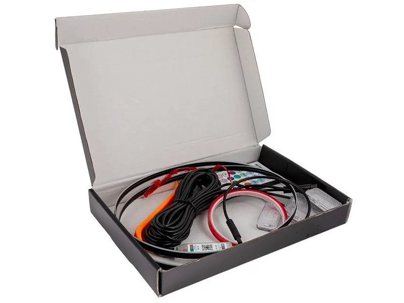 RGB LED Salono Apšvietimo Rinkinys | USB Jungtis | Nuotolinis ir Programėlės Valdymas | 12 Mėn. Garantija - Attēls 5