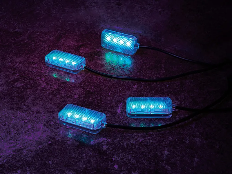 LED RGB Automobilio Salono Apšvietimo Rinkinys su Nuotoliniu Valdymu ir APP Kontrole - 12V USB Jungtis