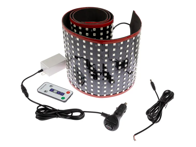 DEVIL EYES Tuning LED Juostos 80+80cm 12/24V - Automobilių Apšvietimo Sistema - Attēls 2