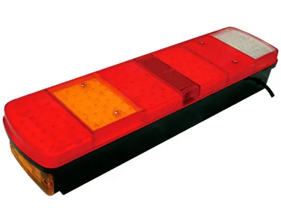 7-Kamerinis Scania-modelio LED Galinis Žibintas - Dešinės Pusės, 24V, Su Atšvaitu - Attēls 2