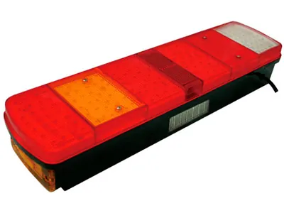 7 kamerų LED galinis žibintas sunkvežimiams Scania, 24V, 514mm, E-sertifikuotas (1610-22009)