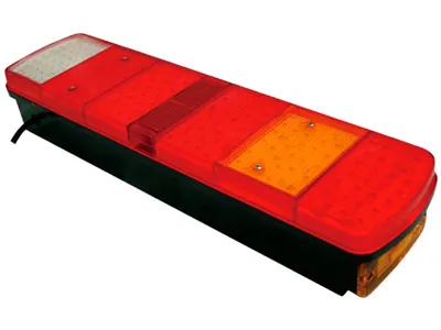 7 kamerų LED galinis žibintas sunkvežimiams Scania, 24V, 514mm, E-sertifikuotas (1610-22009) - Attēls 2