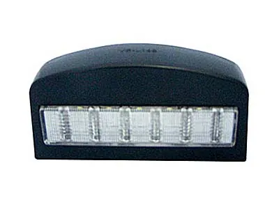 LED Numerio Apšvietimas 12 LED, Juodas, 10-30V, E Patvirtintas, 104x54x48mm