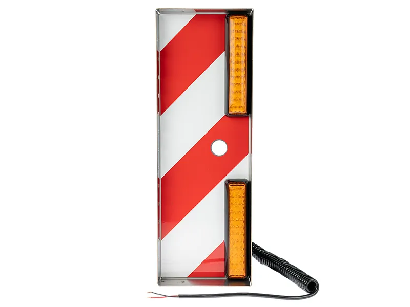 Gintarinės spalvos žibintas didesnių nei 4m pločio transporto priemonėms | 13.8-28V | Nerūdijantis plienas | 1610-22206