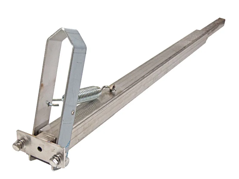 Teleskopinis laikiklis šviestuvams - Reguliuojamas 160cm ilgio kvadratinio profilio montavimo strypas - Attēls 2