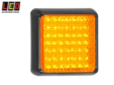 LED AUTOLAMPS LED Galinis Posūkio Žibintas 49xLED, ECE Sertifikuotas, 12-24V, IP67 (1614-100AME)