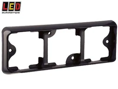 LED AUTOLAMPS Replacement Bracket - Juodas paviršinio montavimo laikiklis 100mm žibintams (350x120x31mm)