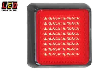 Universalus Raudonas Galinis Žibintas, Skirtas 12-24V Transporto Priemonėms (1614-125RME)