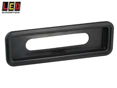 LED AUTOLAMPS Montavimo laikiklis juodas (145x48mm) kompaktiškiems galiniams kombinuotiems žibintams