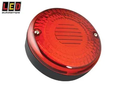 LED AUTOLAMPS LED Galinis Rūko Žibintas, Apvalus 140mm, ECE Sertifikuotas, 12-24V, IP67