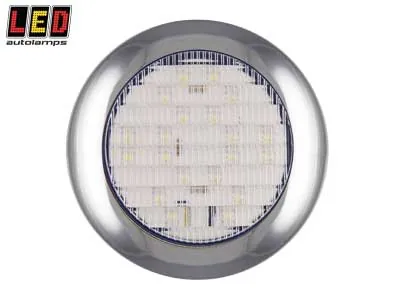 LED AUTOLAMPS LED Darbo Žibintas Atbulinės Eigos IP67 Chromuotas - Ledbarzibintai.lt