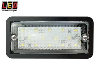 Led Autolamps Kvadratinis LED Salono Apšvietimo Šviestuvas 675lm, 12V, Juodas Korpusas (148x71mm) - Ledbarzibintai.lt