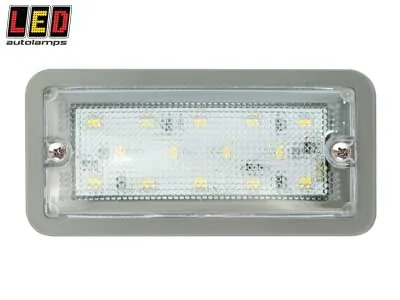 Led Autolamps Kvadratinis LED salono šviestuvas 24V 185lm, 148mm su pilku korpusu - Ledbarzibintai.lt