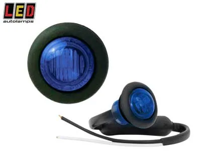 Led Autolamps Mėlynas LED Šoninis Gabaritinis Žibintas 12-24V, EMC ir ECE sertifikuotas, Įleidžiamas montavimas - Ledbarzibintai.lt