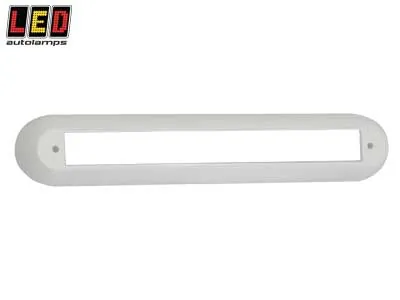 LED AUTOLAMPS Replacement Bracket - Baltas Laikiklis Compakt ir Slimline Kombinuotiems Žibintams