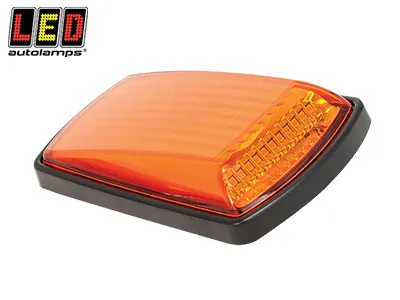 LED AUTOLAMPS Šoninis LED Posūkio Žibintas su ECE Sertifikatu, 12-24V, IP67