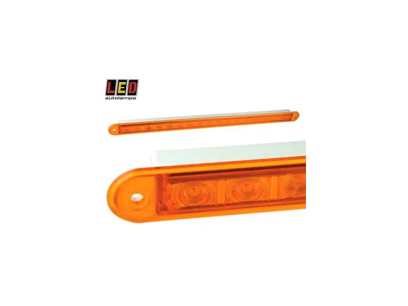 LED Autolamps plonas galinis posūkio žibintas 24V, 383x25mm - Ledbarzibintai.lt