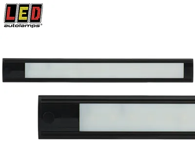Led Autolamps Kvadratinis LED Salono Apšvietimas 310x40mm, 12V DC, 490/380lm, 6500K, CRI80, R10 Sertifikuotas