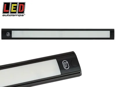 Led Autolamps Kvadratinis LED Salono Apšvietimas 24V, 700/500lm, Liečiamas Jungiklis, 410x40x11mm
