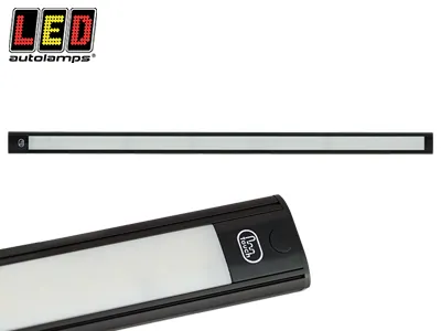 Led Autolamps Kvadratinis LED Salono Apšvietimas - 770mm, 12V, 1400/800lm, Jukiniu Jungikliu, R10 Sertifikuotas