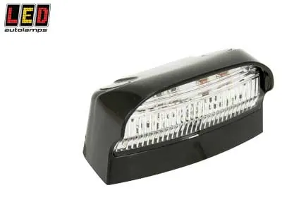 LED AUTOLAMPS Numerio Apšvietimas - Kompaktiškas Juodas LED Žibintas (12-24V, IP67, ECE patvirtintas)