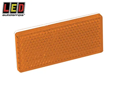 LED AUTOLAMPS Atšvaitas Reflector 70 x 30mm - Klijuojamas Automobilio Atšvaitas