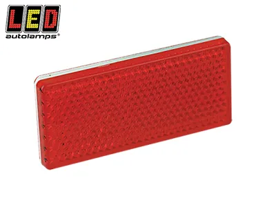 Automobilinis Atšvaitas Reflector 70x30mm - Klijuojamas Automobilių Ženklinimui