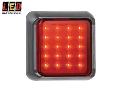 LED AUTOLAMPS LED Galinis Rūko Žibintas - Paviršinis Montavimas 12-24V, IP67, ECE Sertifikuotas