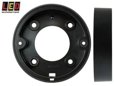 LED AUTOLAMPS Atsarginis laikiklis 95mm žibintams - juodas, paviršinio montavimo