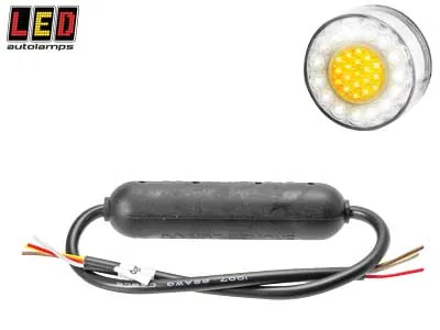 LED AUTOLAMPS Laidų Komplektas DRL Dienos Šviesos Žibintams 1614-80AW12 - Ledbarzibintai.lt