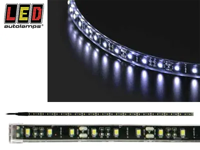 Automobilinė LED juosta 610mm - 36 LED, 418lm, vėsiai balta šviesa, 12V, IP67, 3M™ lipdukas