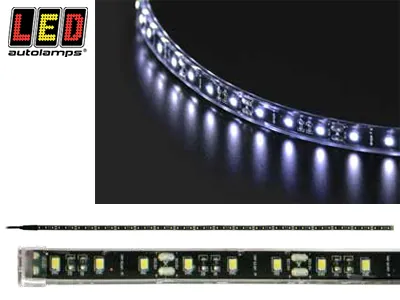 Automobilinė LED juosta 914mm - Šaltai balta 627lm šviesa, lankstus IP67 vandeniui atsparus dizainas (12V)