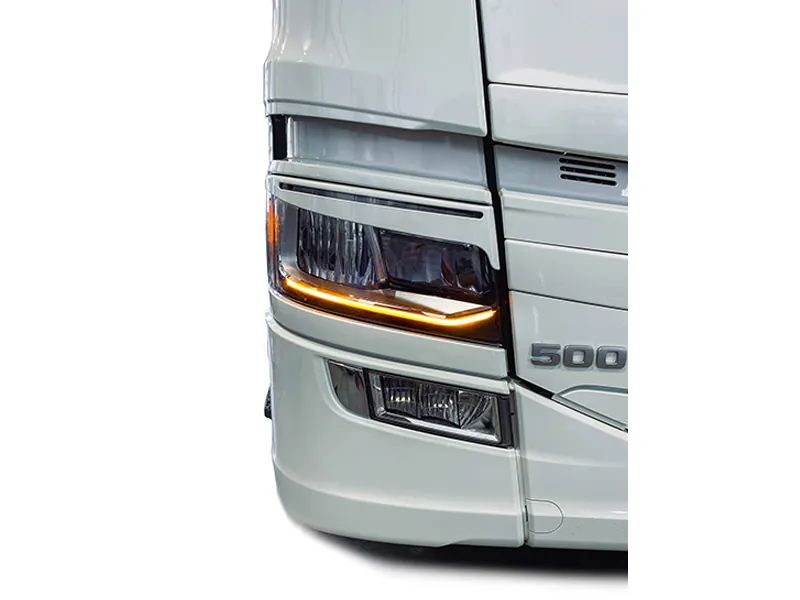 TRUCKVISION LED DRL Dienos Žibintų Komplektas Scania R/S 2016+ Sunkvežimiams - Be E-sertifikato - Ledbarzibintai.lt
