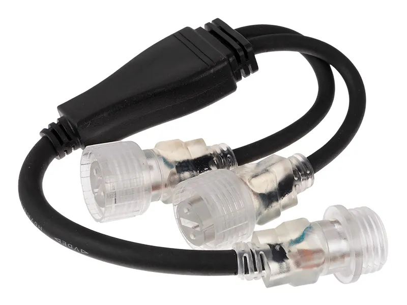 LEDWISE WORK Y-branch Jungiklis Dviem LED Juostoms - 12 mėn. Garantija