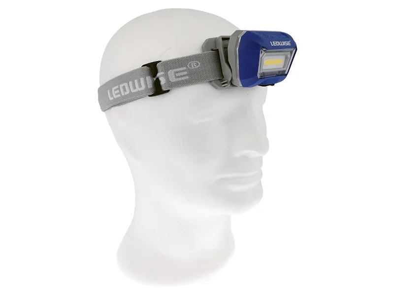 LEDWISE Profesionalus LED Galvos Žibintas su Judesio Sensoriumi 300lm IPX5 - Attēls 3