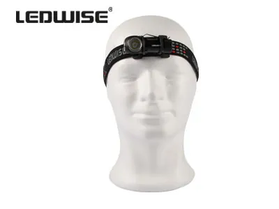 LEDWISE SP ECOKIT 6W XPG3 LED galvos žibintuvėlių rinkinys su 600 liumenų apšvietimu ir USB įkrovimu - Attēls 9