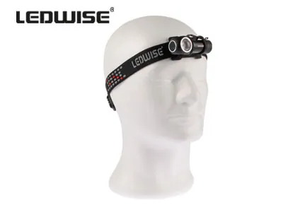 LEDWISE SP ECOKIT 6W XPG3 LED galvos žibintuvėlių rinkinys su 600 liumenų apšvietimu ir USB įkrovimu - Attēls 10