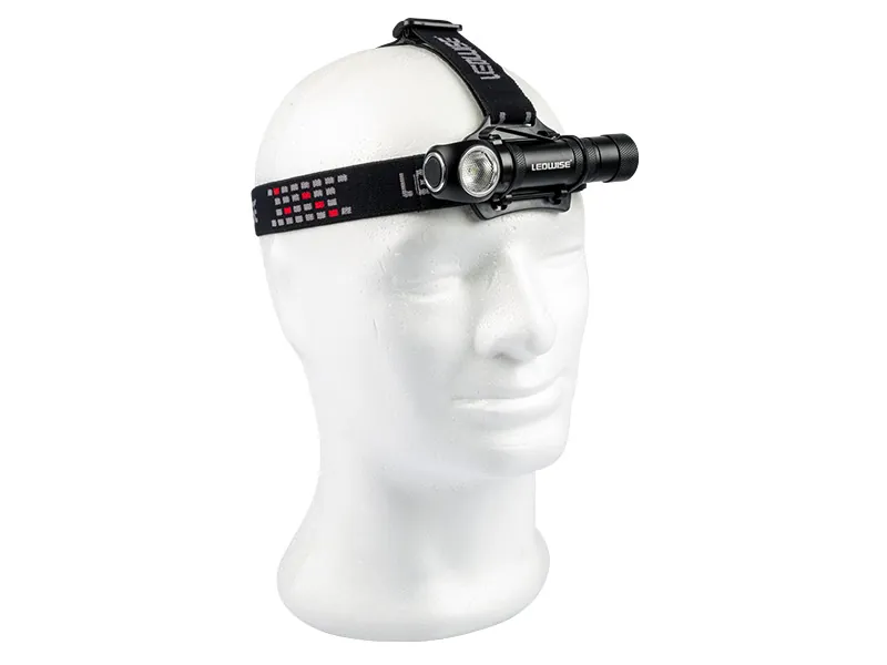 LEDWISE Įkraunamas LED Galvos Žibintuvėlis 600lm, IPX4 Specialusis Sezoninis Leidimas - Attēls 4