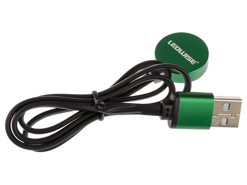 LEDWISE įkrovimo laidas galvos žibintuvėliui Legend 2, 12 mėnesių garantija