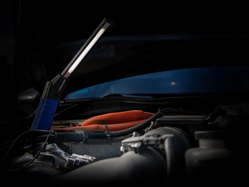 LEDWISE WORKLINE SLIM rankinis įkraunamas darbinis žibintuvėlis su dviem šviesos šaltiniais ir 620lm/130lm šviesos srautu - Attēls 7