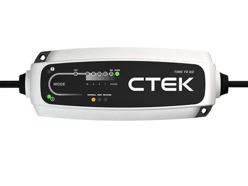CTEK TIME TO GO Automatinis Akumuliatorių Įkroviklis CT5 su Indikacija IP65 - Attēls 4